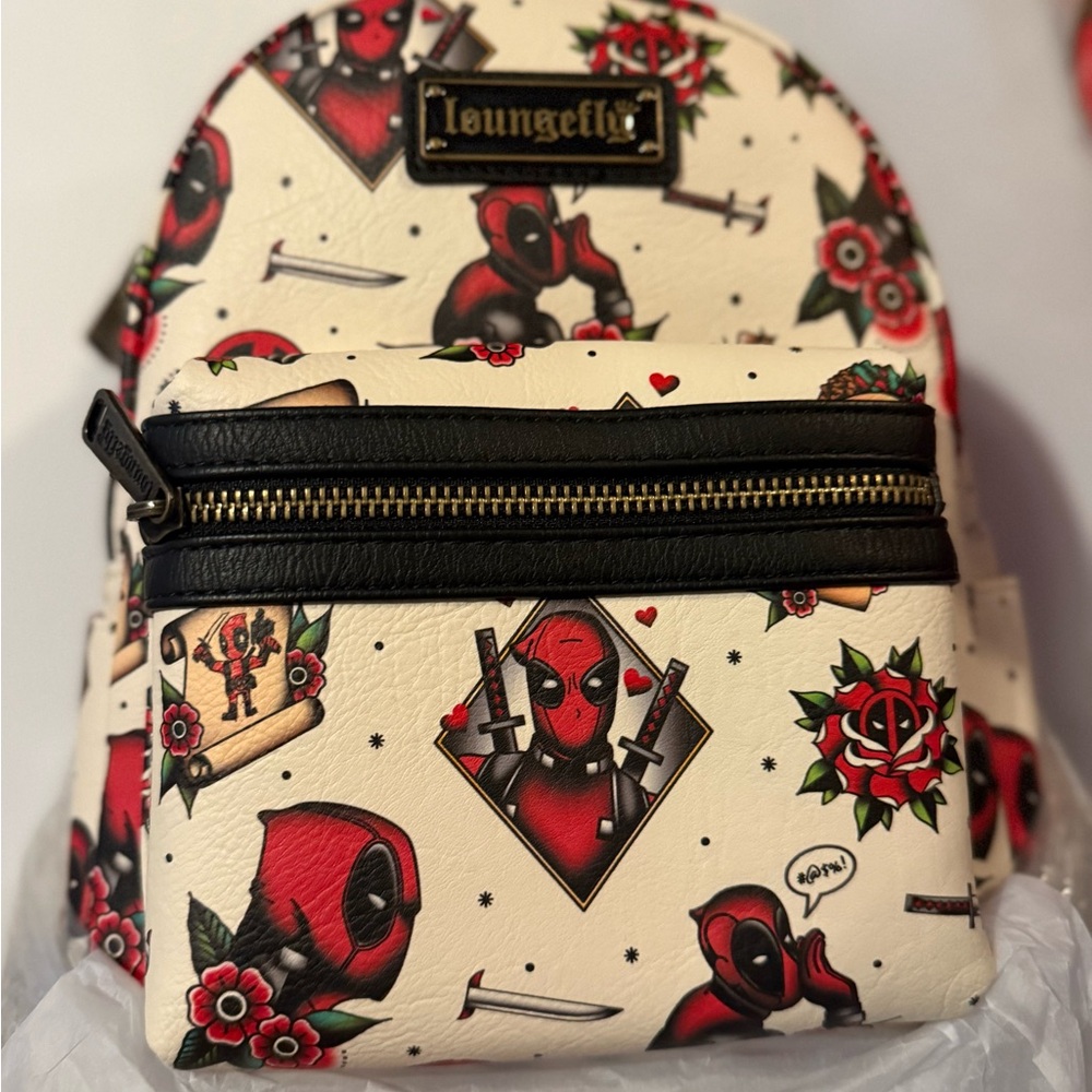Loungefly Deadpool Mini Backpack